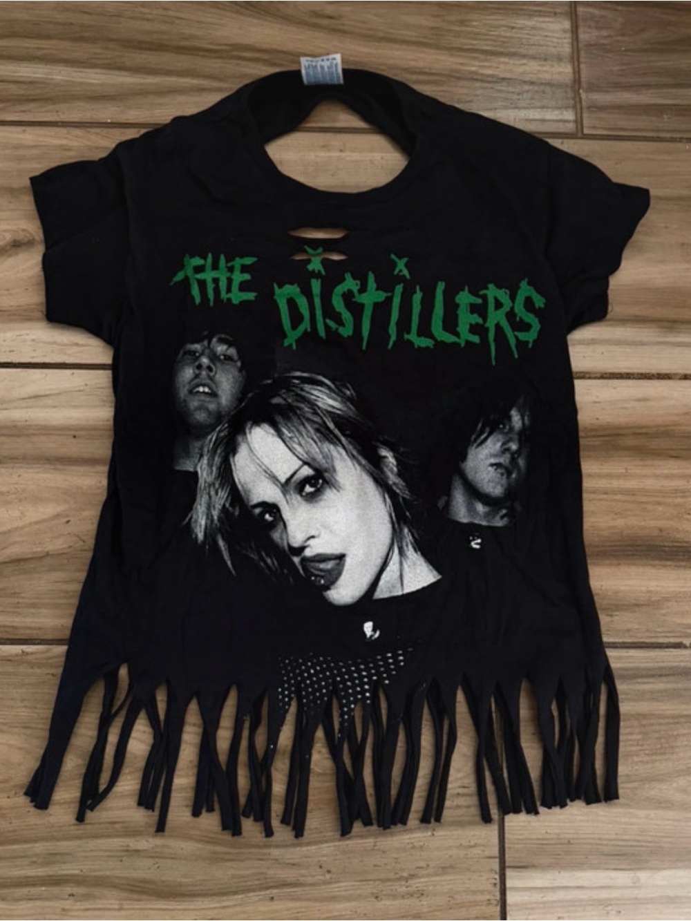 The Distillers Black Graphic Fringe